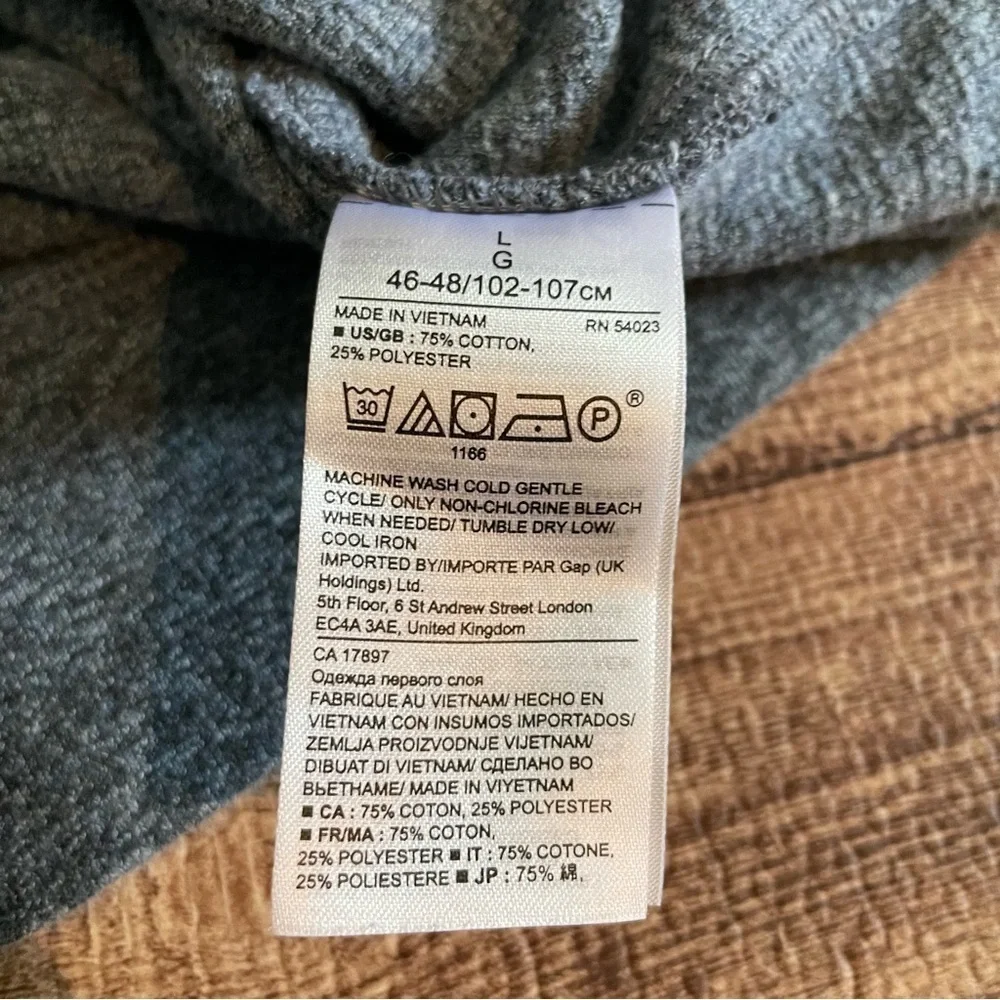 Banana Republic Blue Crew Neck Sweater Size Large